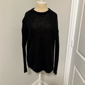 Vince Black Crew Neck Sweater